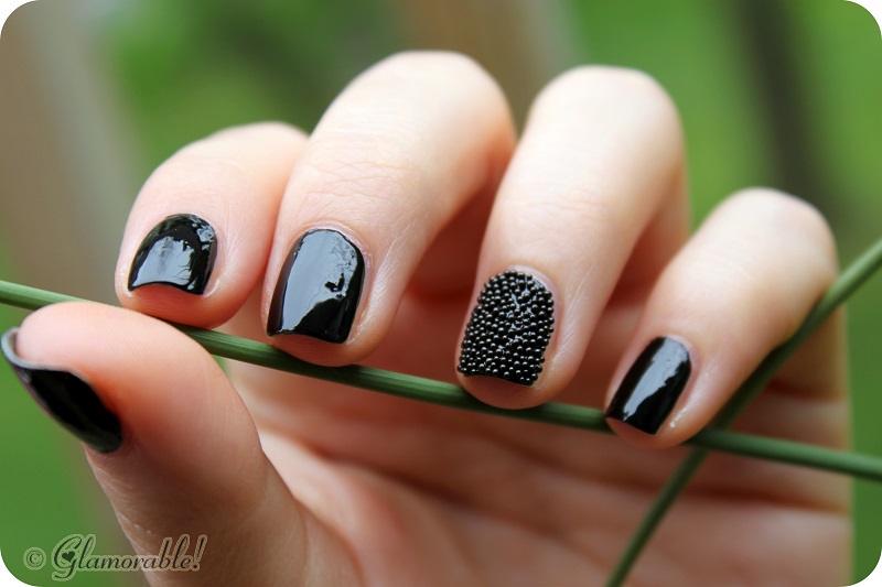 Mani Monday: Primark Embellish 3D Caviar Manicure - Glamorable