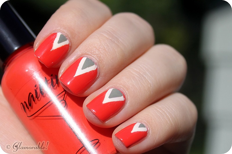 Beautiful woman's nails with beautiful christmas manicure studio Stock  Photo - Alamy