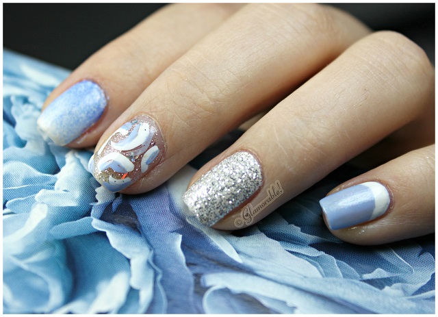 Disney Princess Inspired Nail Art: Cinderella - Glamorable