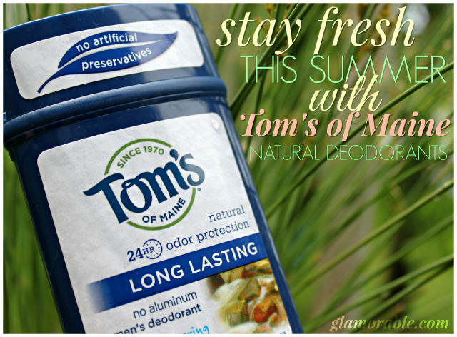 Pogo stick sprong rechtdoor Identiteit Stay Fresh This Summer With Tom's of Maine Deodorant - Glamorable