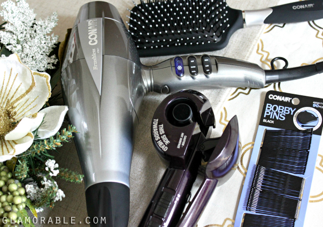 Every Day Is A Good Hair Day With Conair Curl Secret and 3Q Brushless Motor Dryer | via @glamorable #HeartMyHair #ad