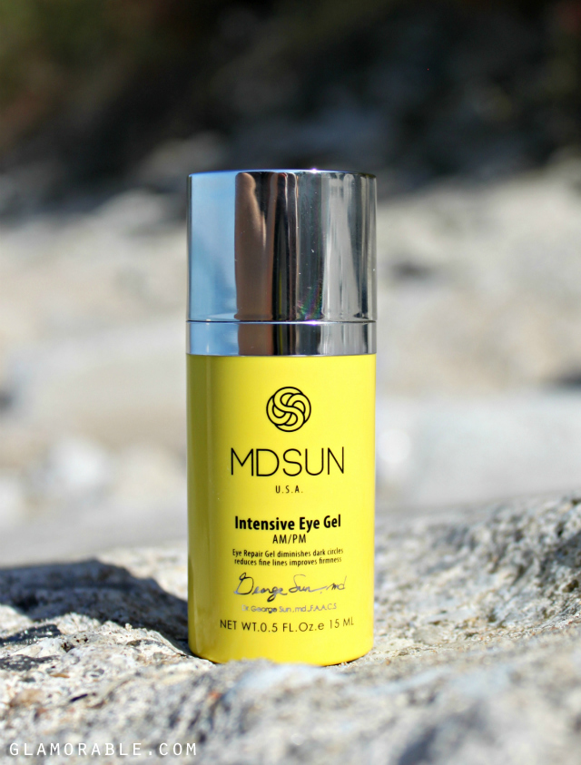 MDSUN Skincare Super Hydration B Serum & Intensive Eye Gel review >> http://ow.ly/FkyQV | via @glamorable
