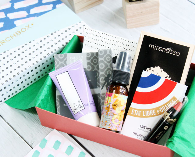 Birchbox March 2015 Unboxing, Review, Swatches, Mirenesse Glossy Kiss, amika Bombshell Blowout Spray, Etat Libre d'Orange Like This, perfume, Whish Three Whishes Body Butter, Paula’s Choice RESIST Moisture Renewal Oil Booster, serum, skincare