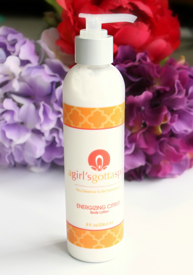 A Girl's Gotta Spa! Energizing Citrus Body Lotion Review