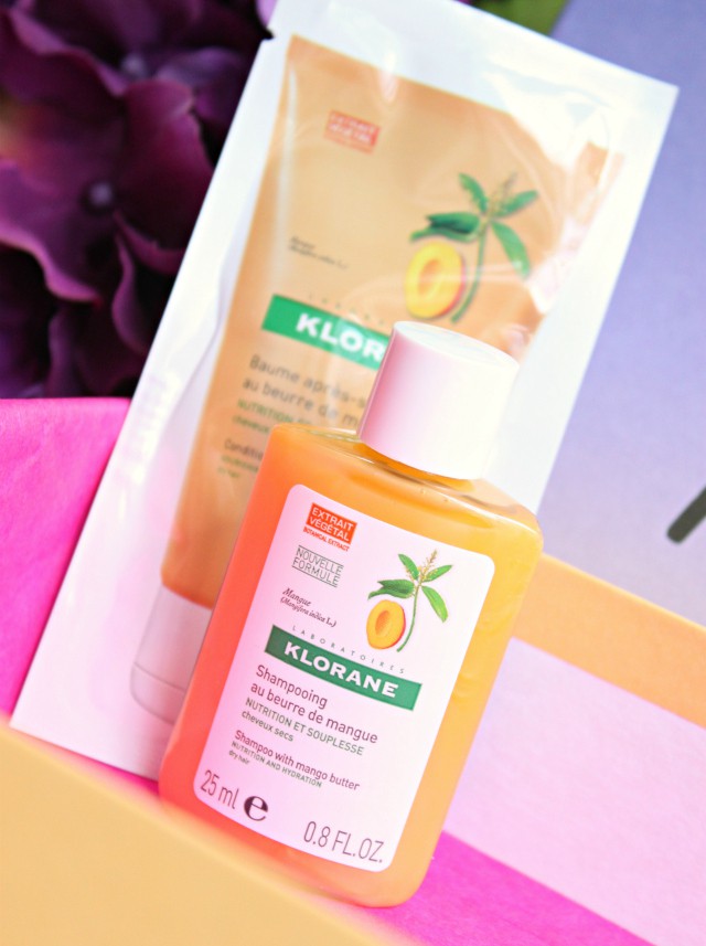 Check out Klorane Shampoo with Mango Butter and other makeup and skin care beauty products that came in my June 2015 Birchbox! Read full review on the blog here >> http://bit.ly/1FV24vv | via @glamorable
