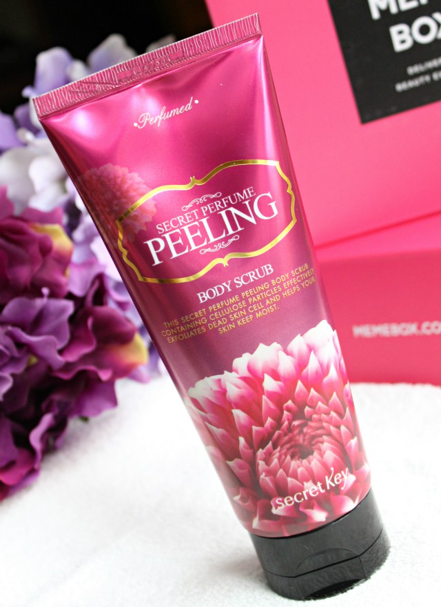Check out Secret Key Secret Perfume Peeling Body Scrub and other Korean skin care beauty products that came in my Memebox Whole Body Box! Review & working coupon codes here >> http://bit.ly/1QMgmsU | via @glamorable