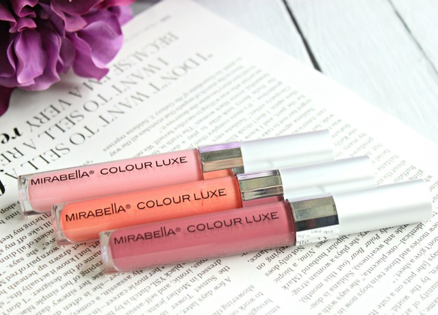 Today on the blog I'm sharing swatches and review of three new shades of Mirabella Colour Luxe Lip Glosses - Glossed, Polish, and Sleek >> http://bit.ly/1L3nxpE | via @glamoraable