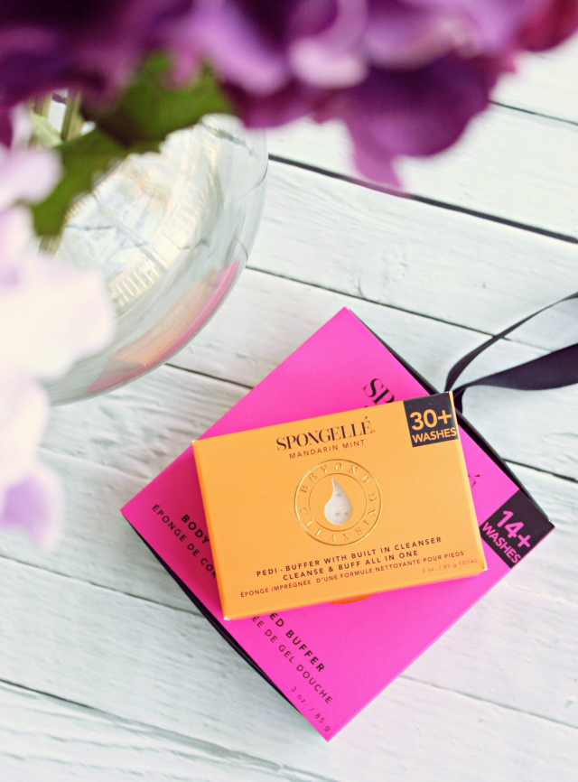 Spongelle Review Boxed Flower Sponge & PediBuffer