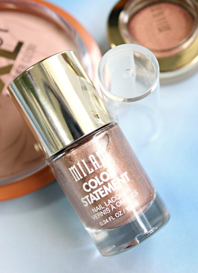 Milani Color Statement Nail Lacquer 55 Dolci Swatches & Review. More at https://glamorable.com | via @glamorable