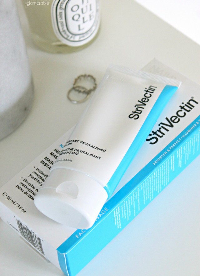 Is NEW StriVectin Instant Revitalizing Mask worth the splurge? Find out in my latest blog post! Click through to read the review or visit the blog at www.glamorable.com | via @glamorable
