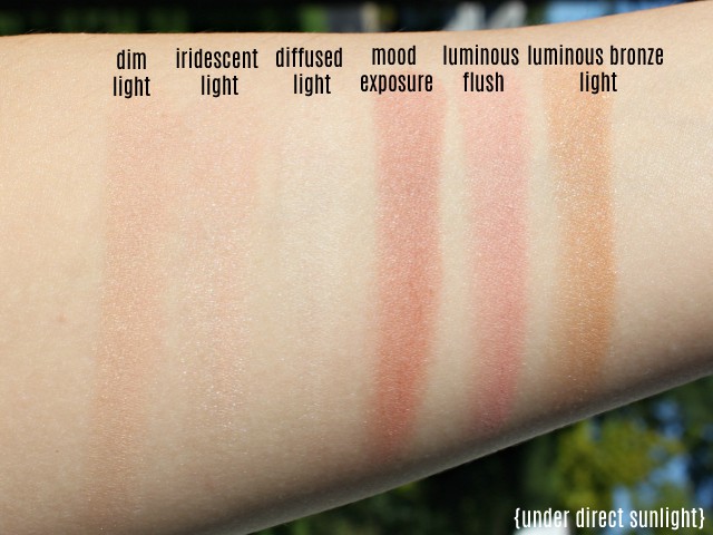 Hourglass Ambient Lighting Edit Palette Swatches. Read more at >> www.glamorable.com | via @glamorable