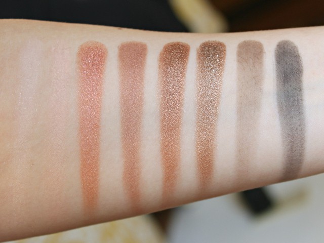 Pur Minerals Secret Crush Palette Swatches. Read more at >> www.glamorable.com | via @glamorable