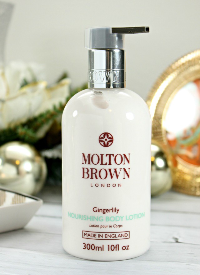 Holiday Gift Guide: Personal Favorites - Molton Brown Gingerlily Body Lotion. Read more at >> www.glamorable.com | via @glamorable