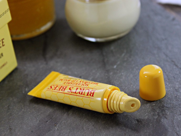 Best Beauty Products with Honey - Burt's Bees Squeezable Beeswax Lip Balm