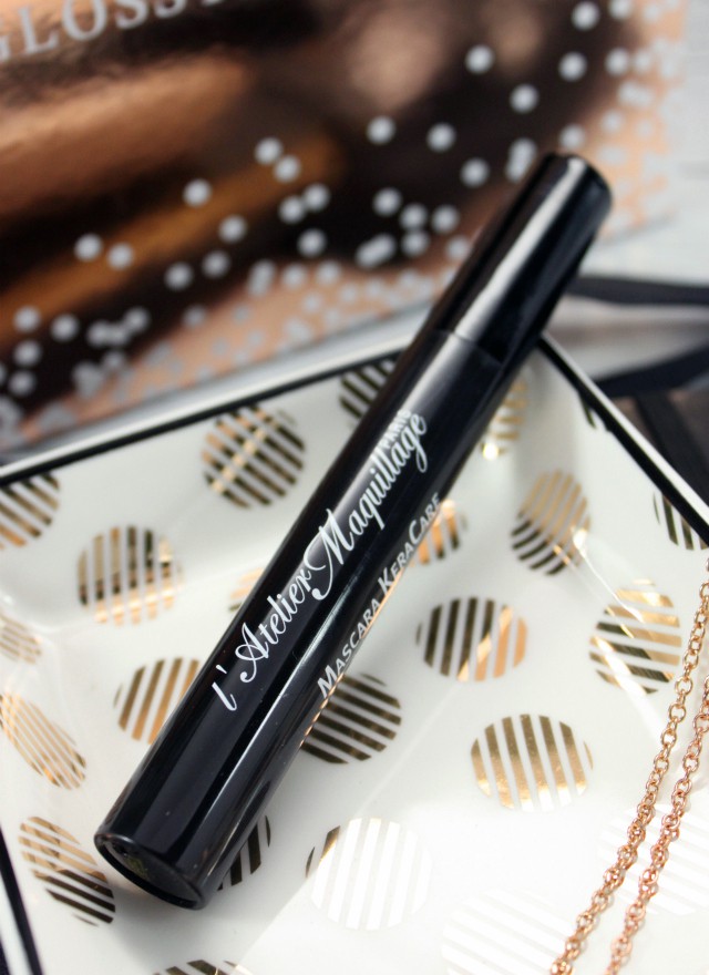 L'Atelier Maquillage Mascara Keracare | Limited Edition Glossybox Holiday 2015 Review. Read more at >> www.glamorable.com | via @glamorable