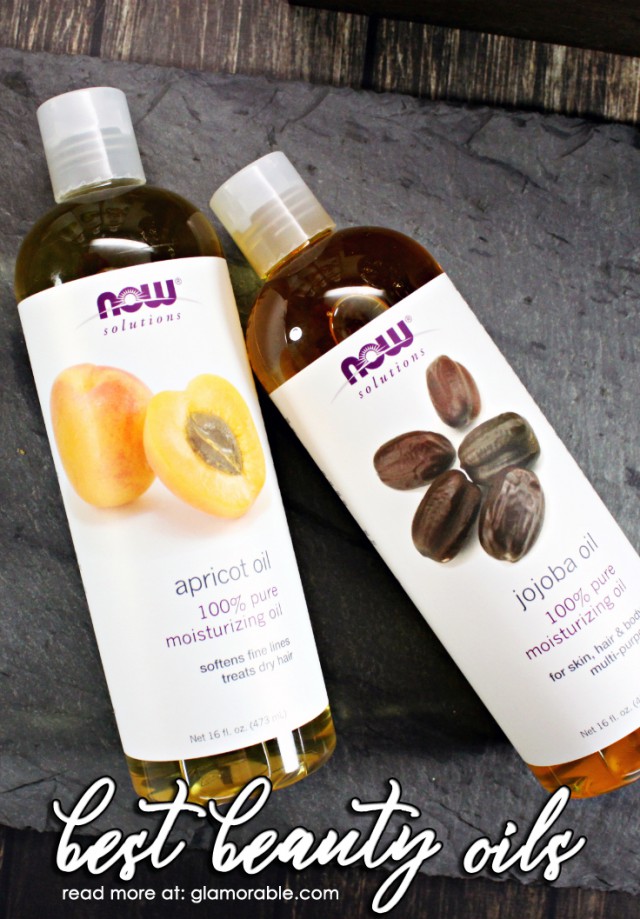 Guide to the best beauty oils from NOW Foods plus oil facts you never knew about. Find out which oils are used for which skin and hair concerns! | via @glamorable #NOWWellness