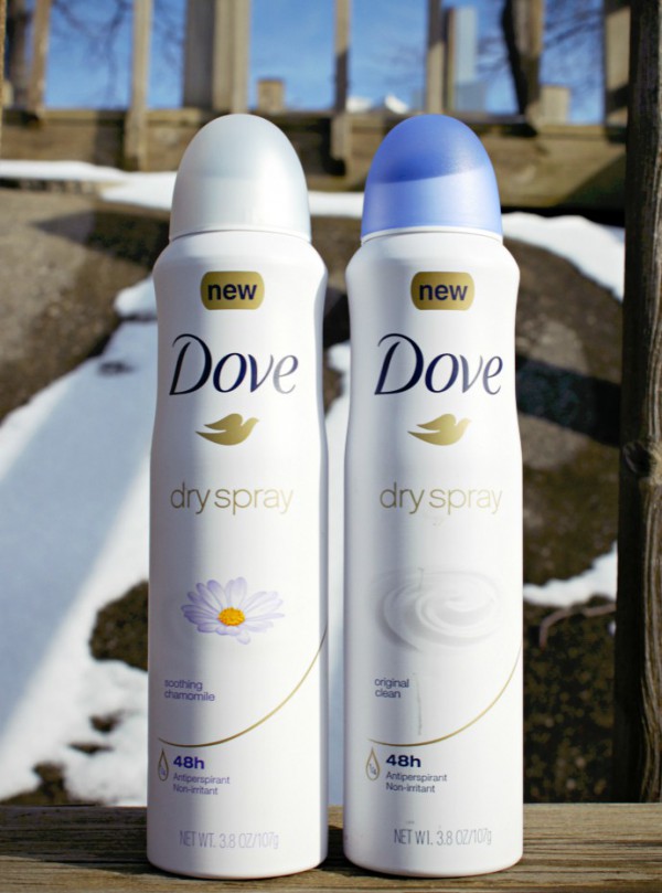 Dove Dry Spray Antiperspirant Glamorable