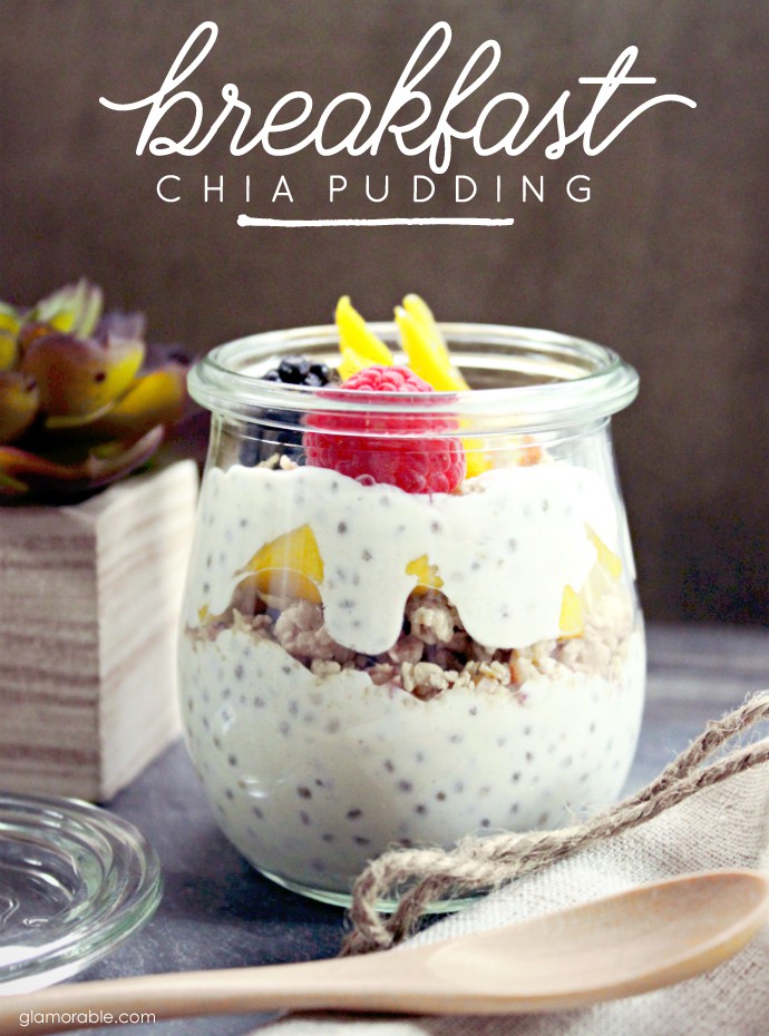 Coconut-Mango Breakfast Chia Pudding Recipe | How Eating Chia Seeds Every Morning Greatly Improved My Diet #NOWWellness