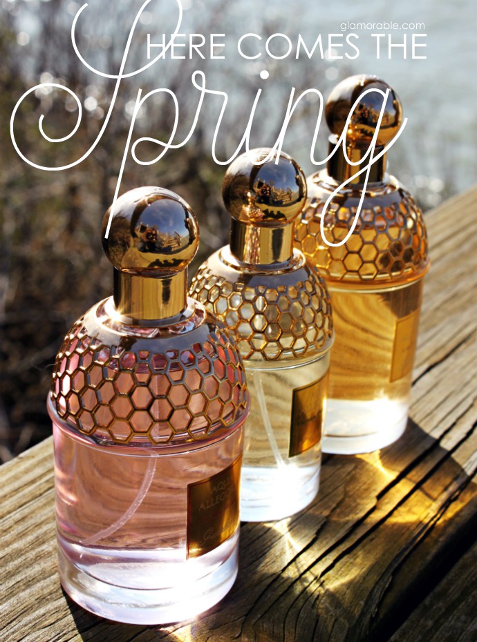 Best Spring Fragrance, Guerlain Aqua Allegoria, Rosa Flora review, Lys Soleia review, Herba Fresca review