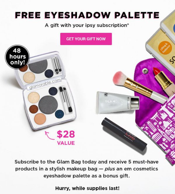 Ipsy May 2016 Spoilers Glamorable