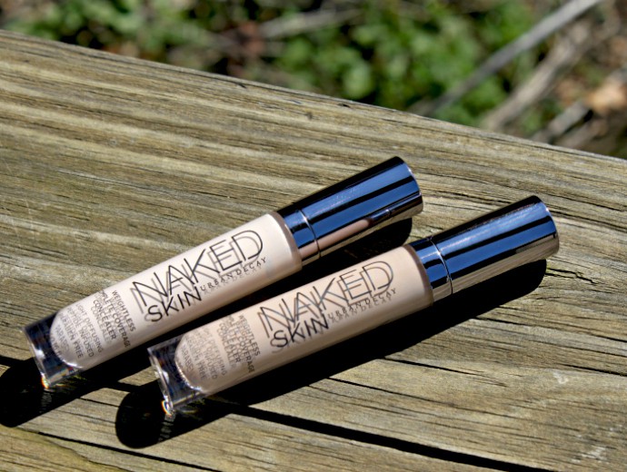 The Easiest Way to Contour Fair Skin with Urban Decay Naked Skin Weightless Ultra Definition Liquid Makeup in 0.5 and 1.5, and Naked Skin Weightless Complete Coverage Concealer
