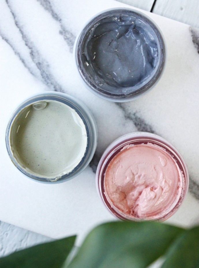 Multimasking with Bonvivant Mellow Jelly Clay Masks