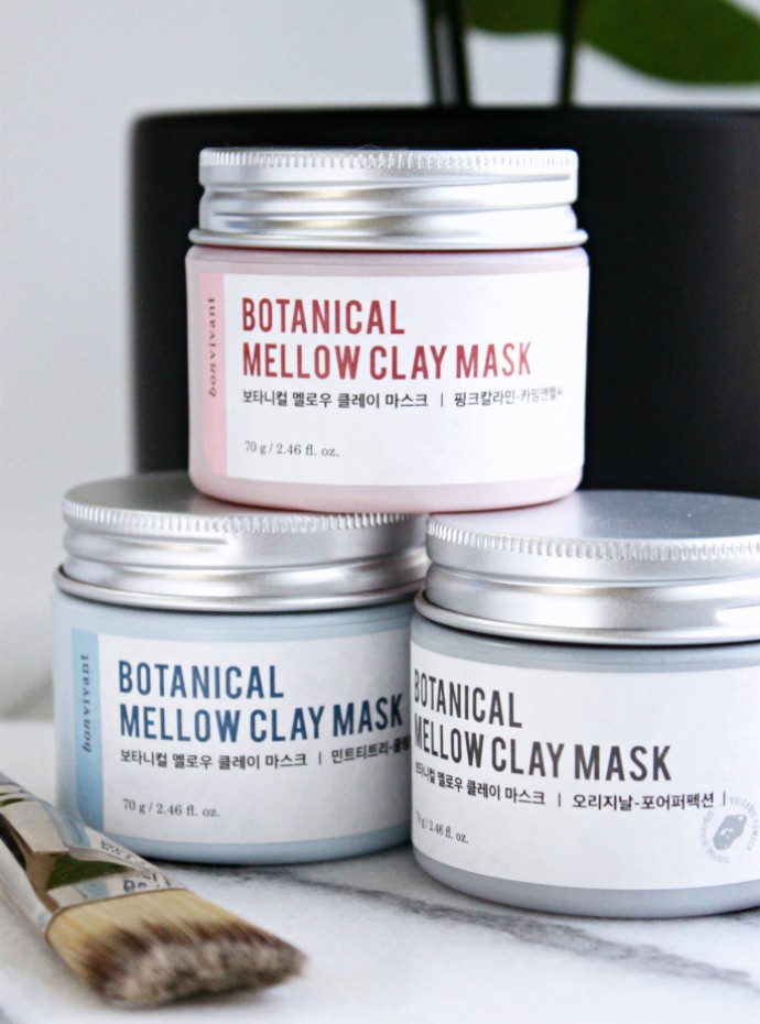 Multimasking with Bonvivant Mellow Jelly Clay Masks