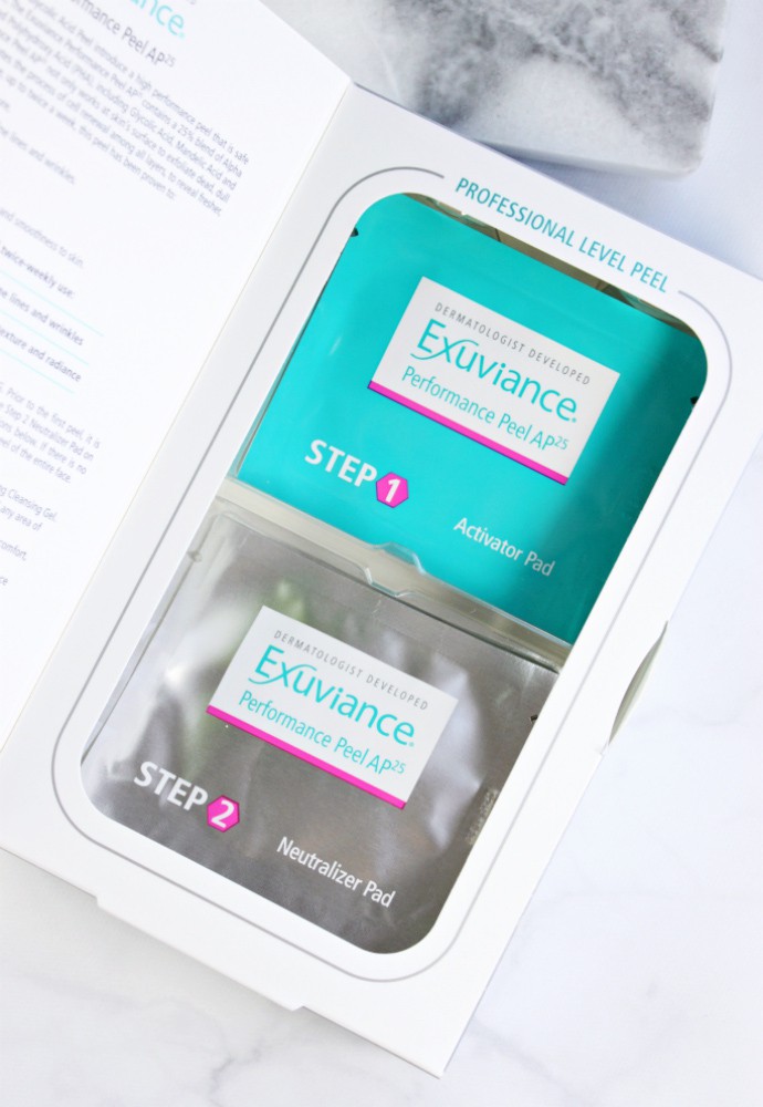 Exuviance Performance Peel AP25 Review | Non-irritating professional level peel at home