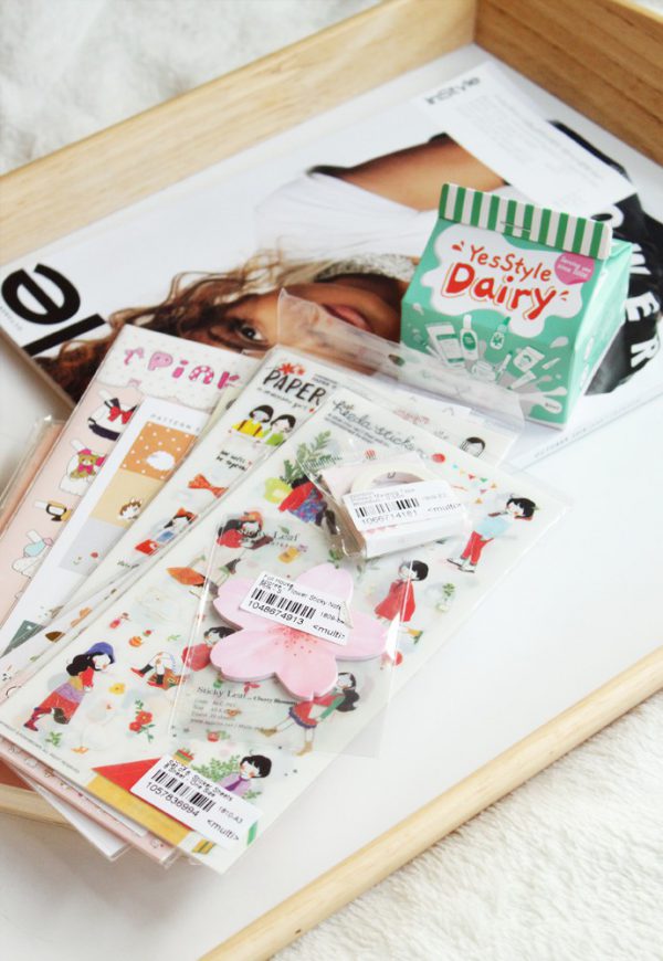 My YesStyle Planner & Stationery Haul Glamorable