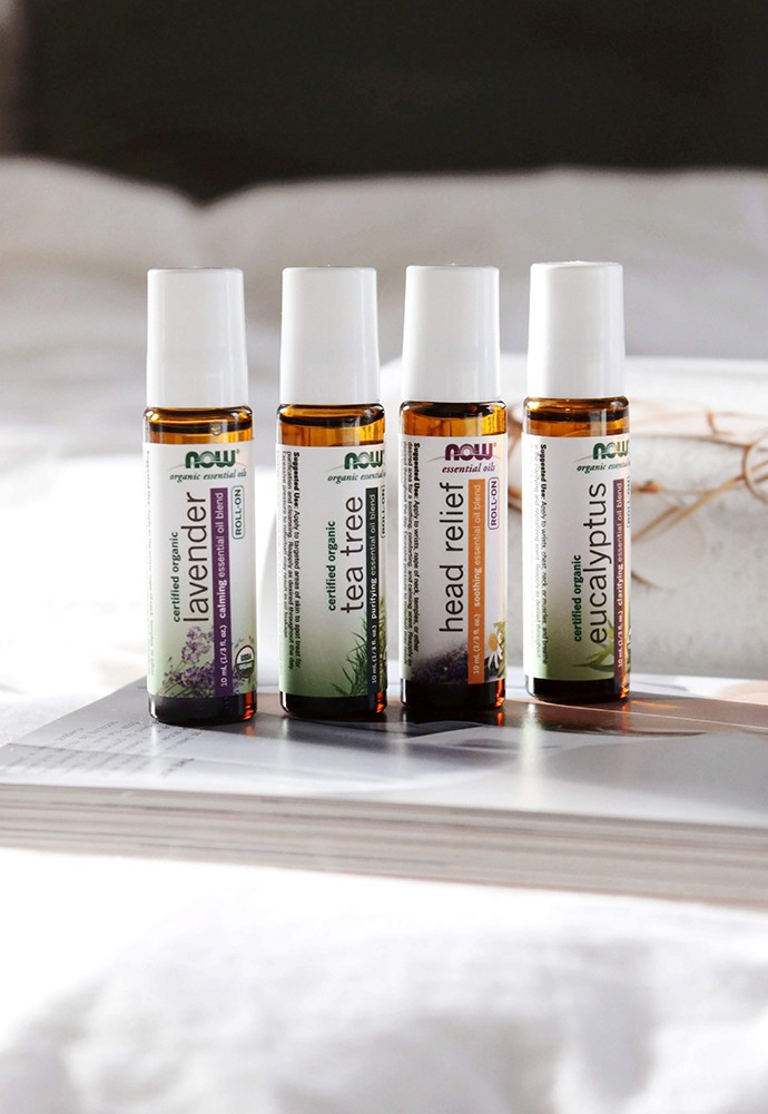 Aromatherapy On The Go with NOW Essential Oil Aromatherapy Blends