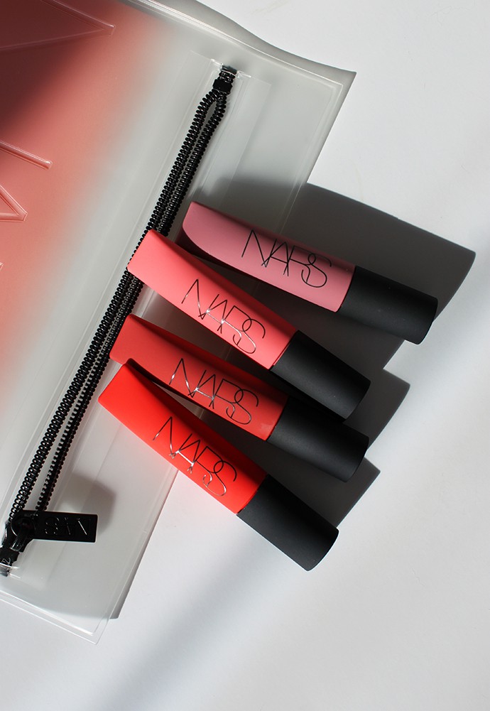 NARS Cosmetics Air Matte Blush & lip Color Review + Swatches