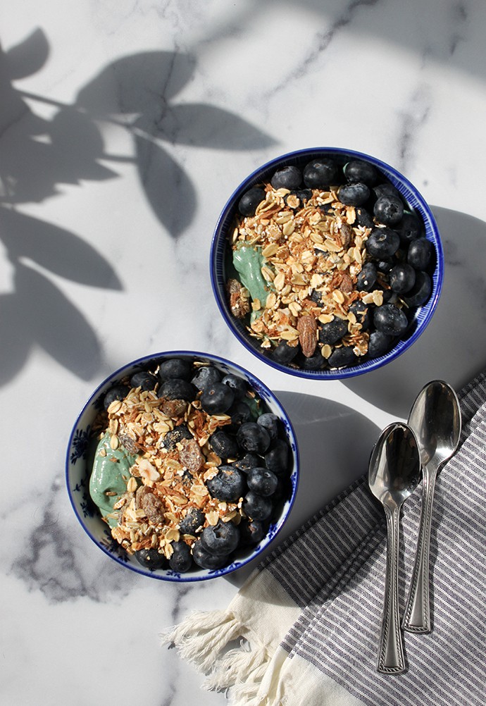 Delicious Spirulina Breakfast Bowl Recipe + NOW Foods Coupon Code
